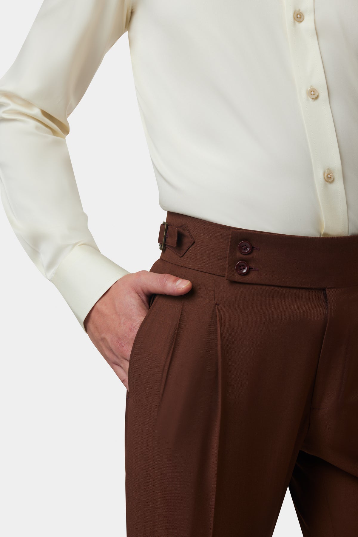Dark Foliage Dress Pant