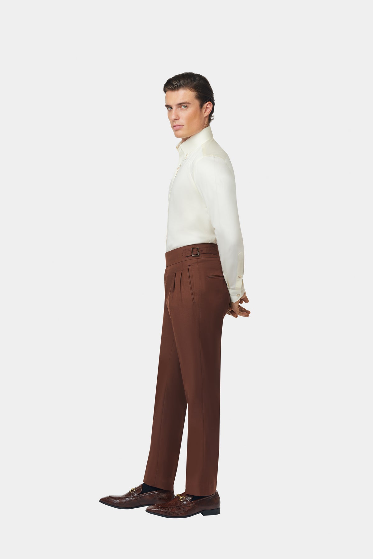 Dark Foliage Dress Pant