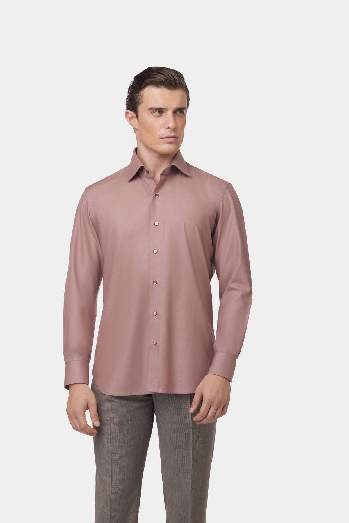 Dusty Rose GC Linen Shirt