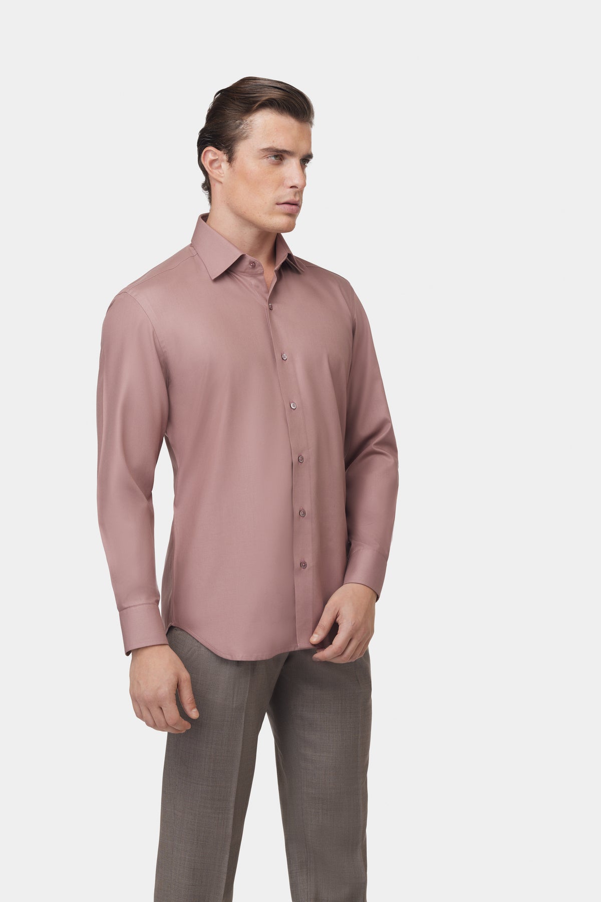 Dusty Rose GC Linen Shirt