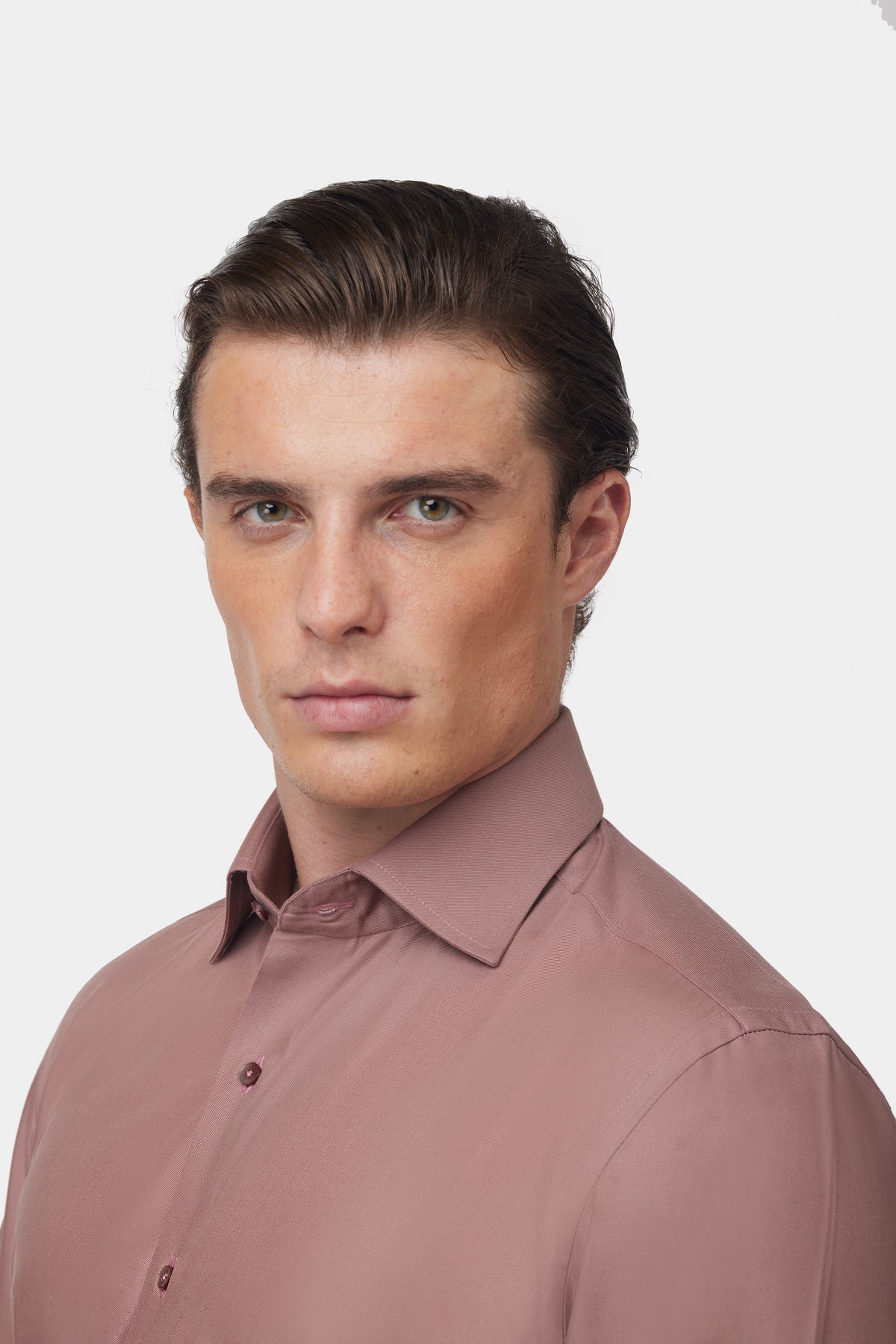 Dusty Rose GC Linen Shirt