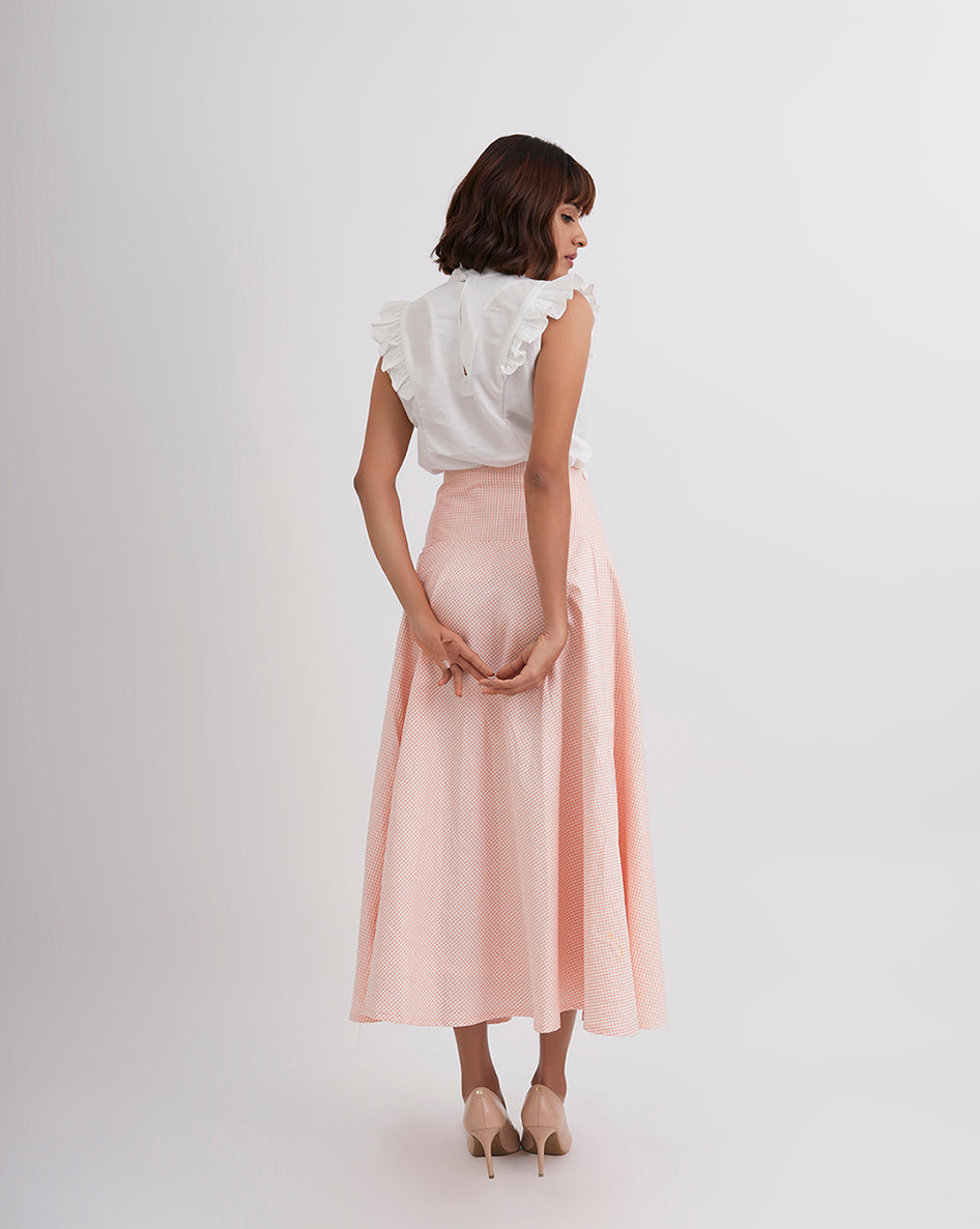 PEACHES 'N CREAM High Waisted Skirt