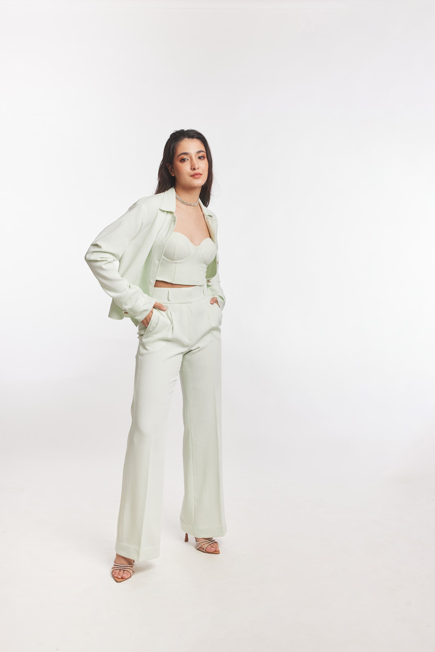 Emma Crop Shacket