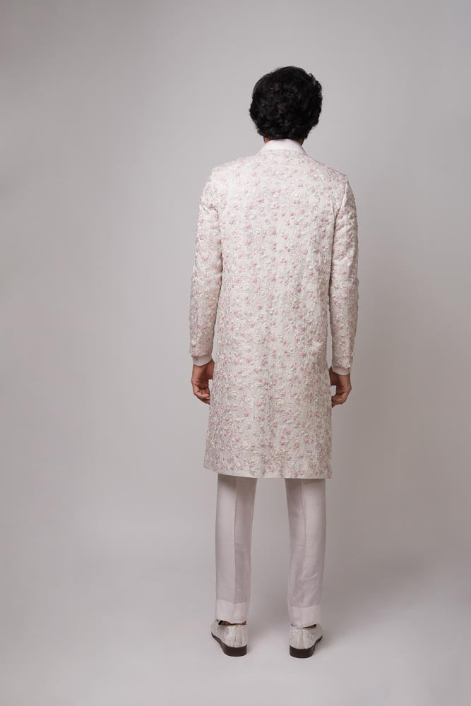 Hua Embroidered Sherwani