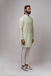 "Huzi" embroidered Kurta