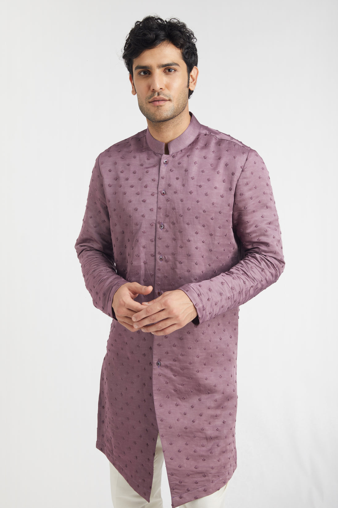 "Mist" Embroidered Short Kurta