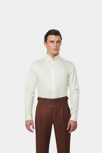 Cream GC Signature Twill Shirt