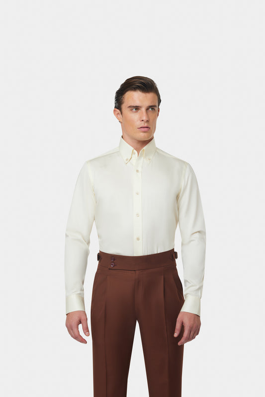 Cream GC Signature Twill Shirt