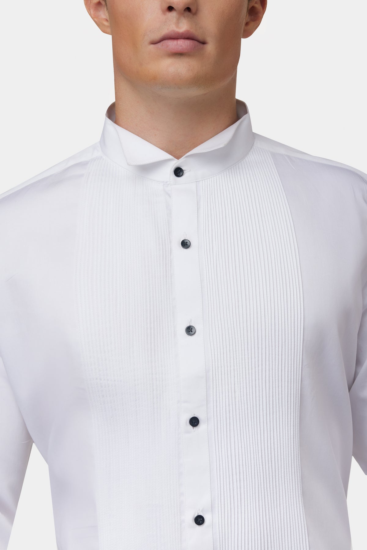 White GC Tuxedo Shirt
