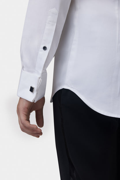 White GC Tuxedo Shirt