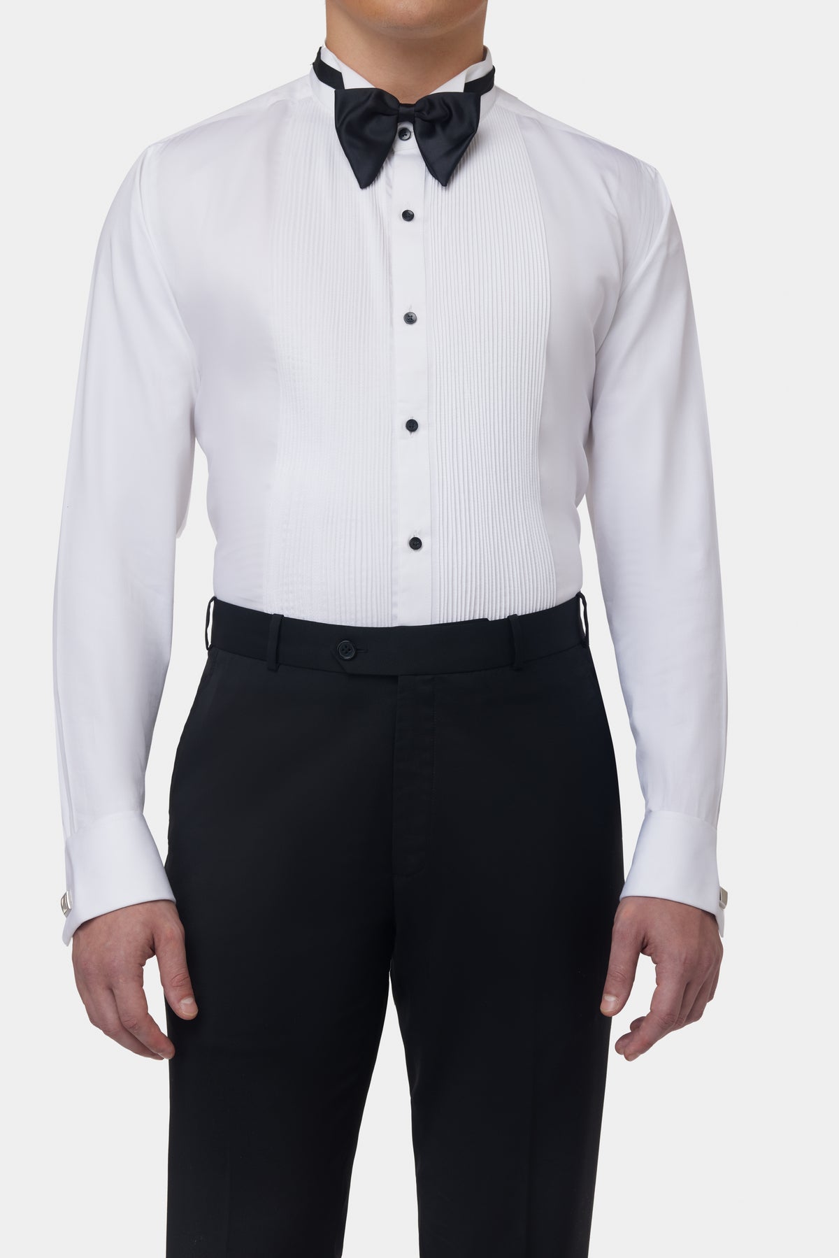 White GC Tuxedo Shirt