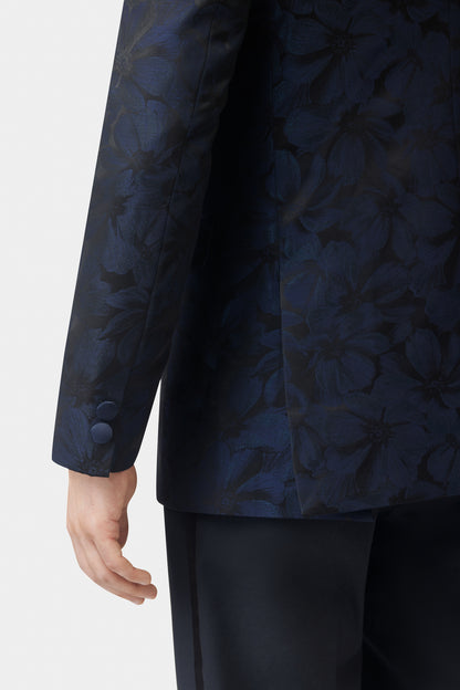 Blue Jacquard GC Tuxedo