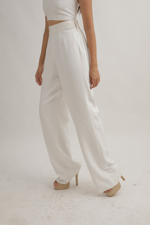 WHITE GALAXY TROUSERS