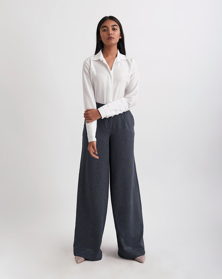 In Your Arms Broad Cuff Detail Shirt