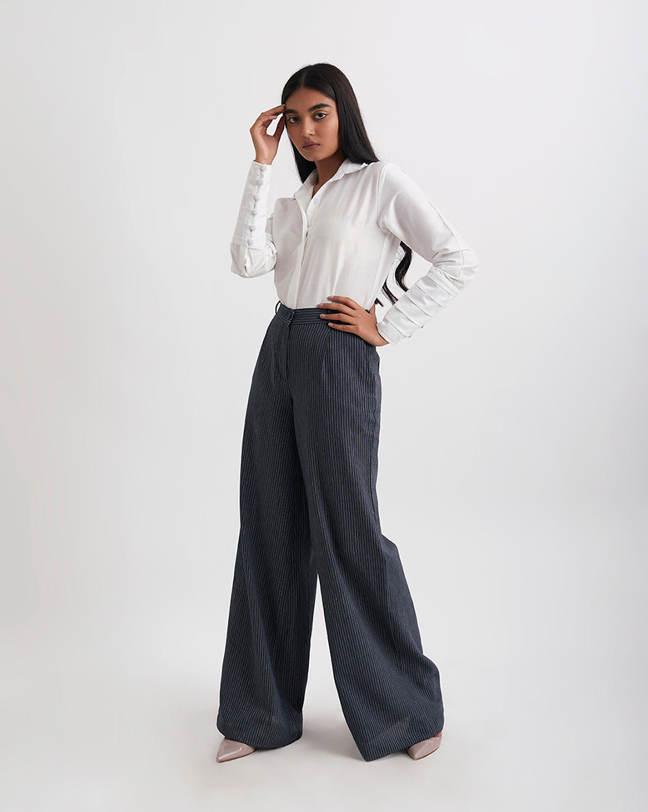 In Your Arms Broad Cuff Detail Shirt