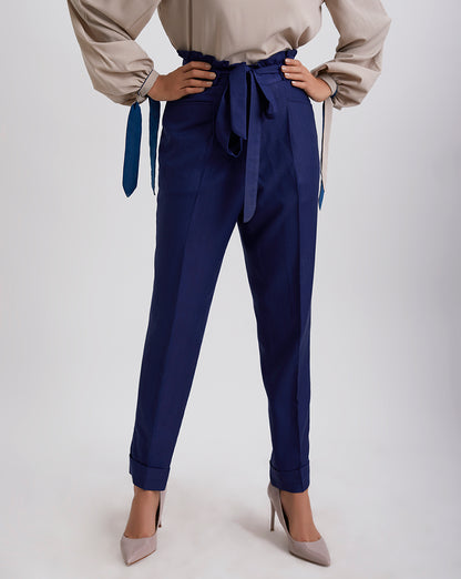 Bouquet Sleeve Tie Up Top