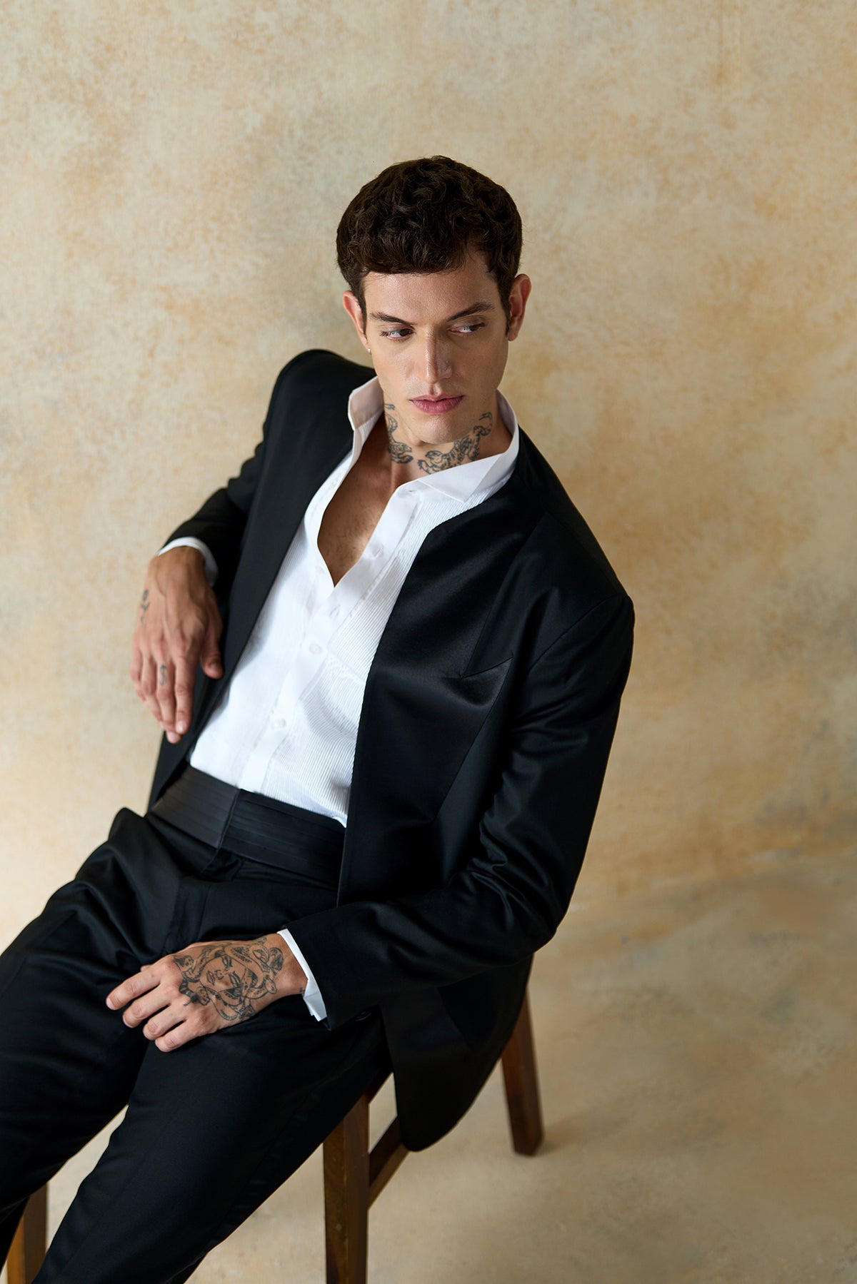 The Midnight Cummerbund Trousers