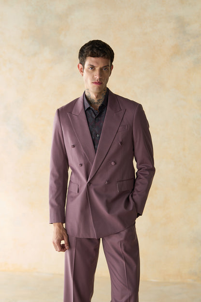 Amethyst Double-Breasted Suit