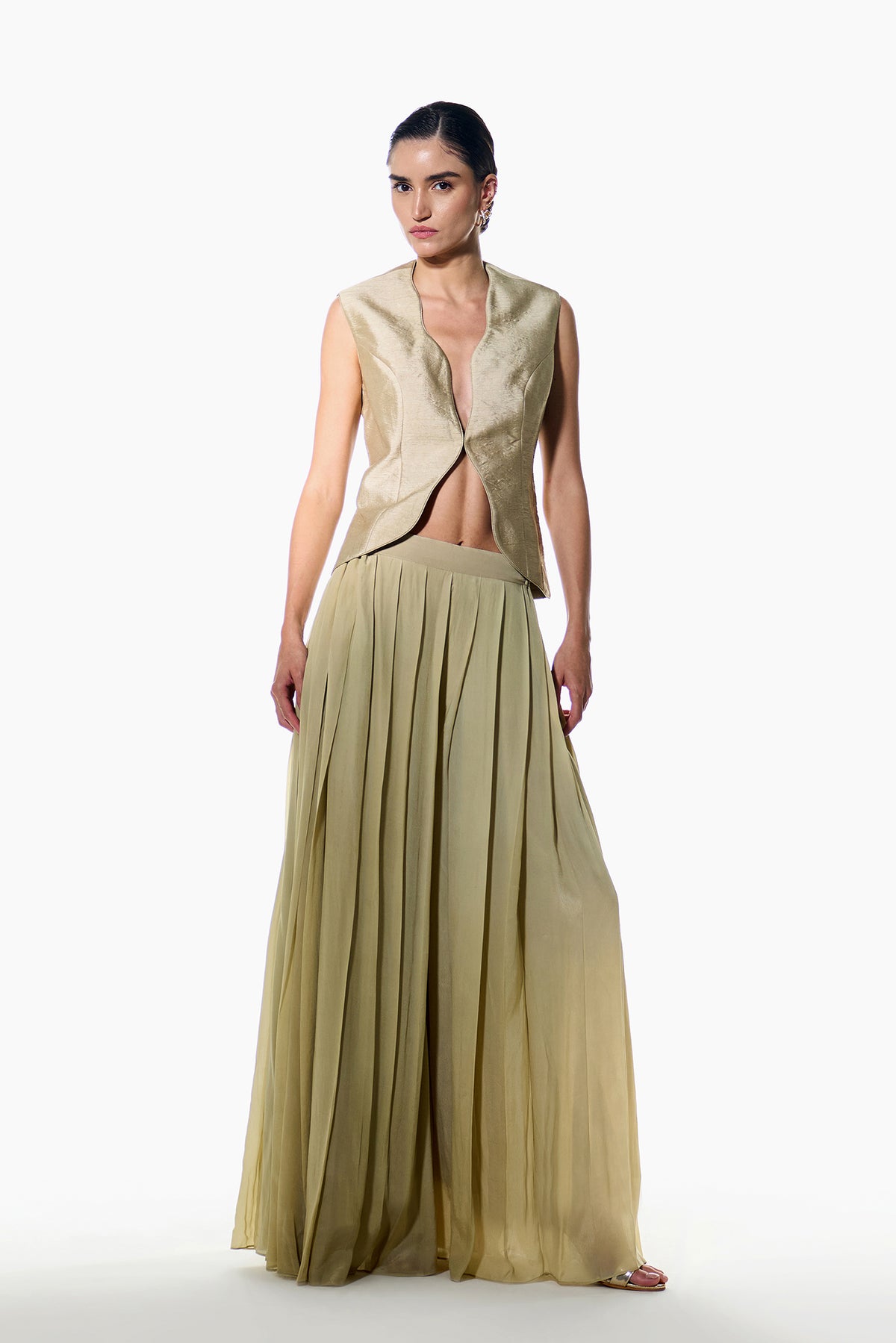 Prism Pleat Trousers
