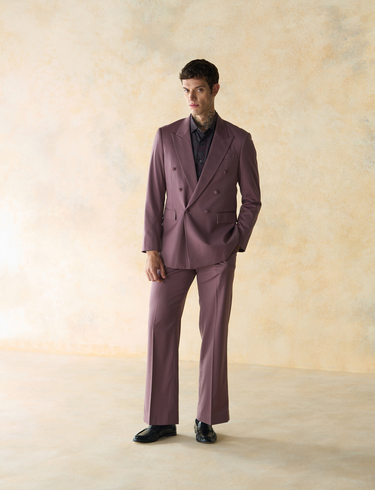 Amethyst Double-Breasted Suit