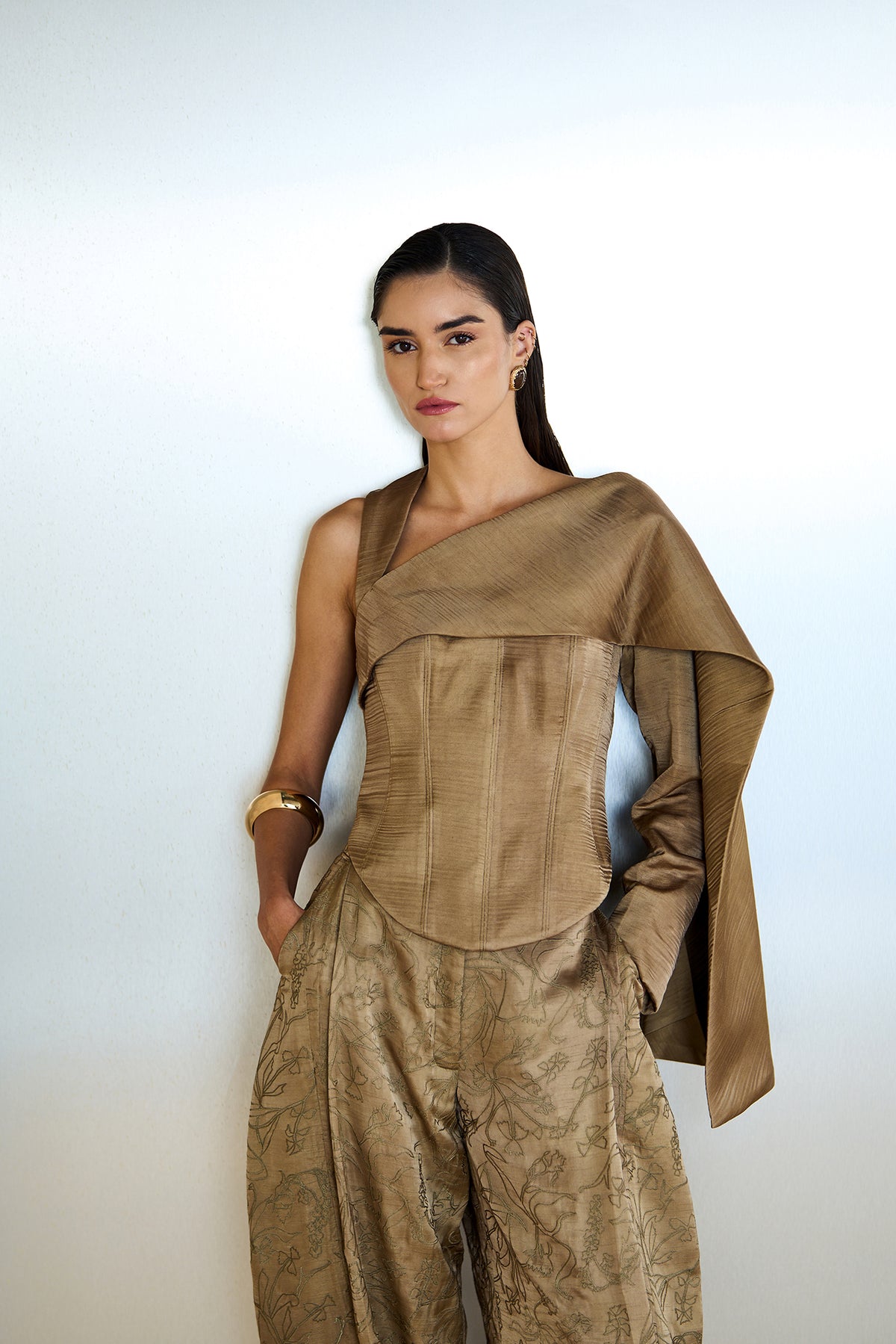 Equinox Draped Corset