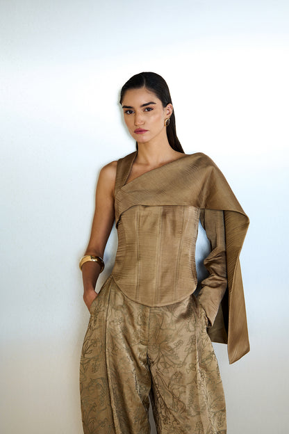 Equinox Draped Corset