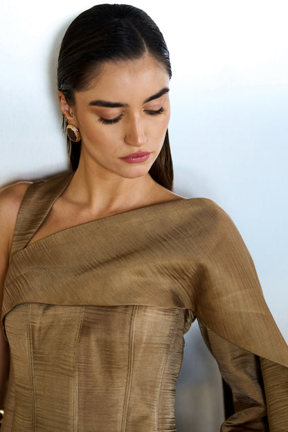 Equinox Draped Corset