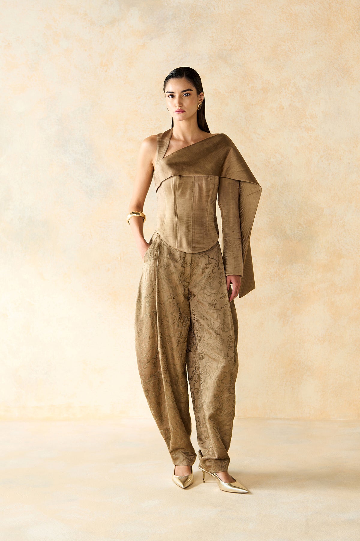 Equinox Draped Corset