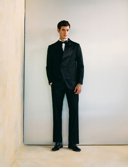 Midnight Cummerbund Trousers