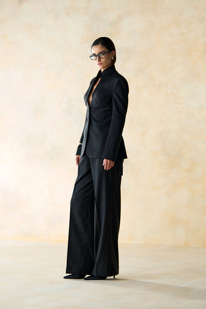 Orbit Pinstripe Suit