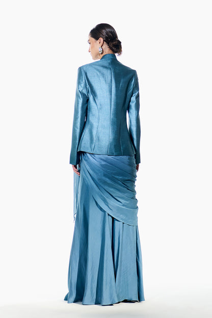 Solstice Draped Blazer
