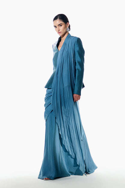 Solstice Draped Blazer