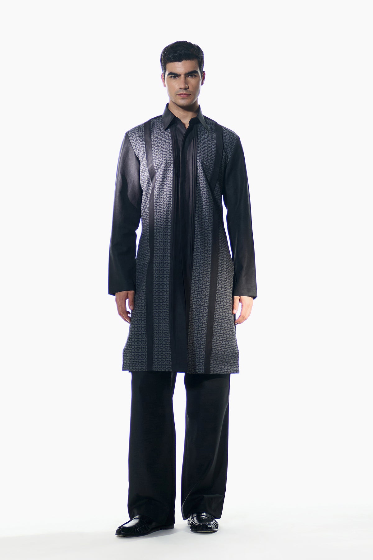 Nightfall Printed Layer Kurta