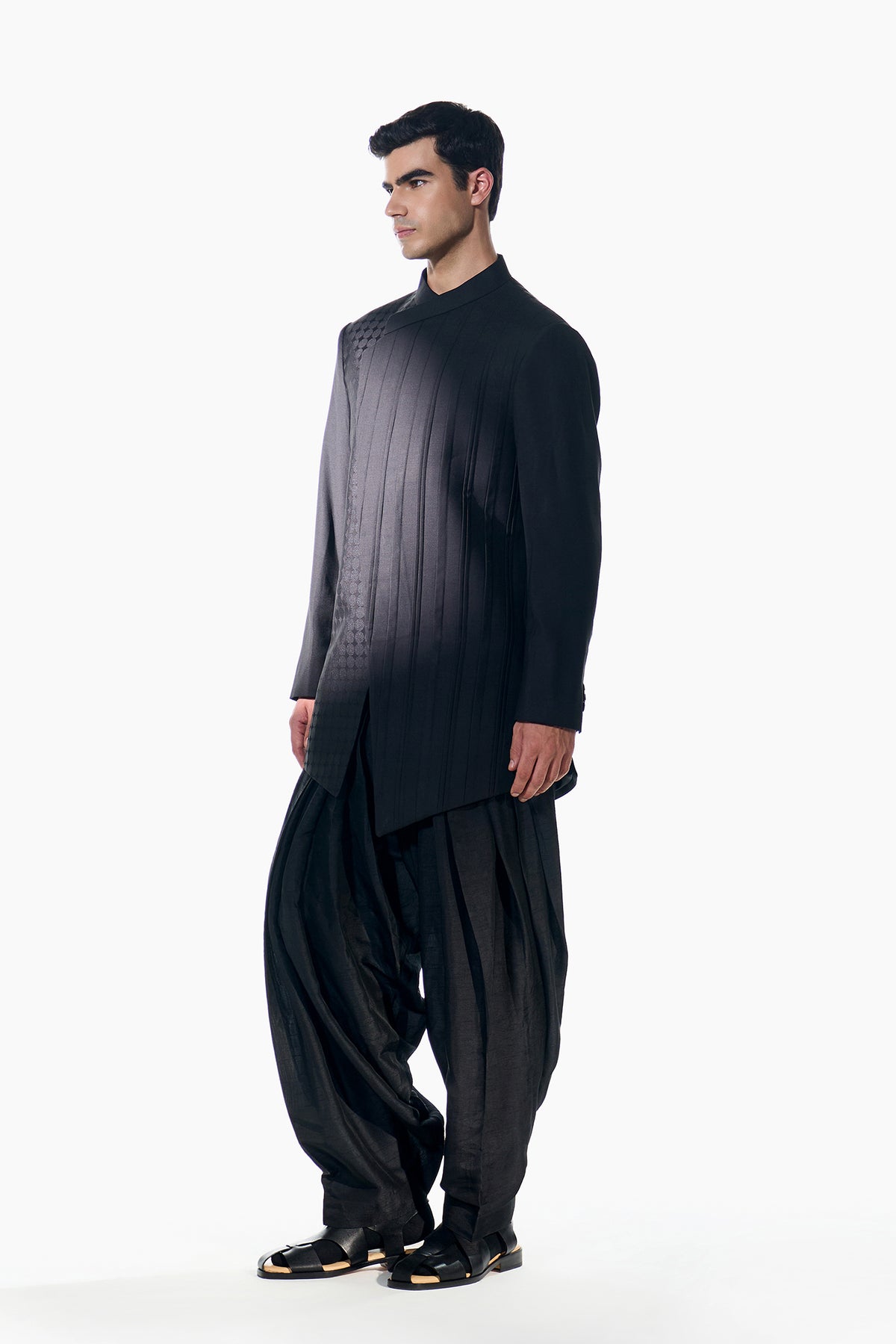 Obsidian Dhoti Trousers
