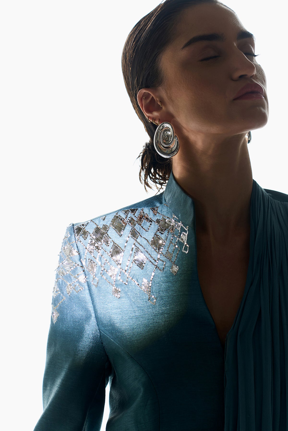 Solstice Draped Blazer