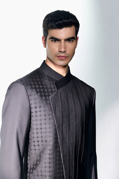 Obsidian Asymmetric Coat