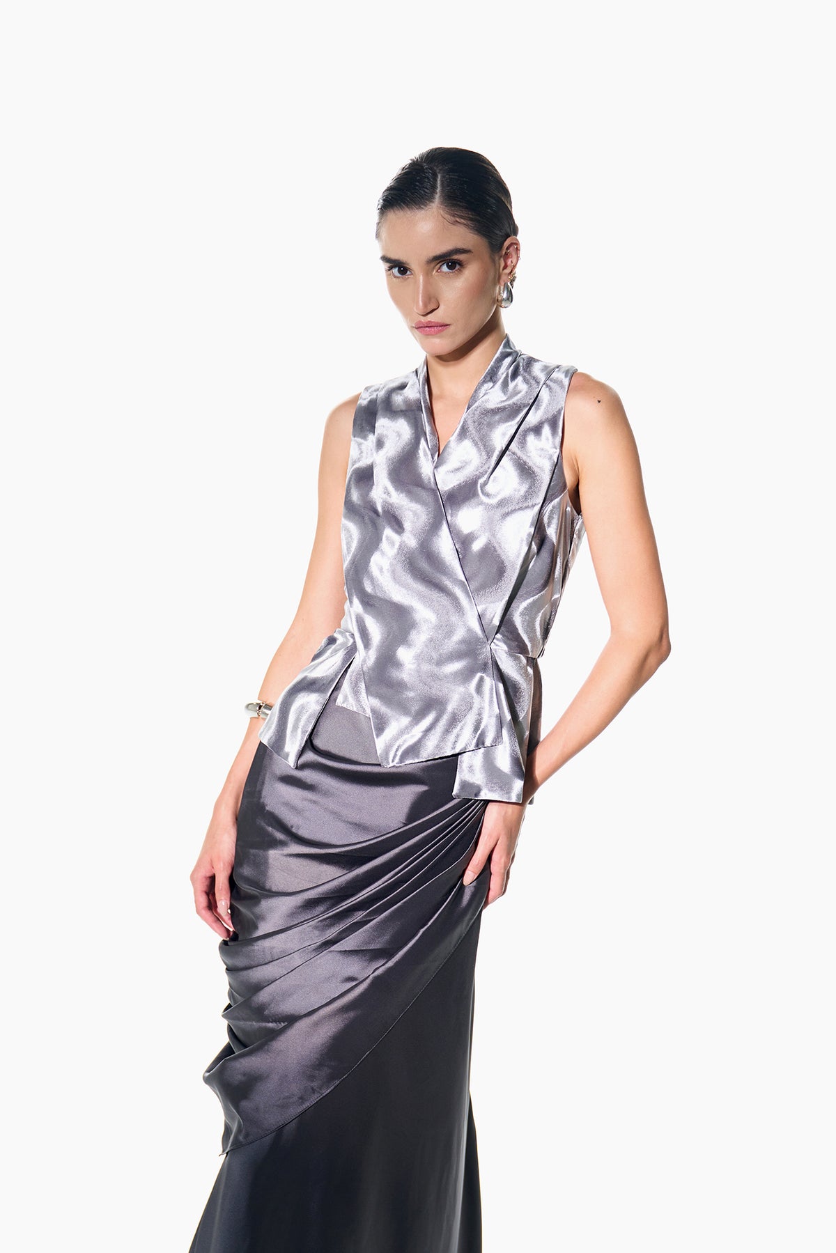Mercury Sculpted Top