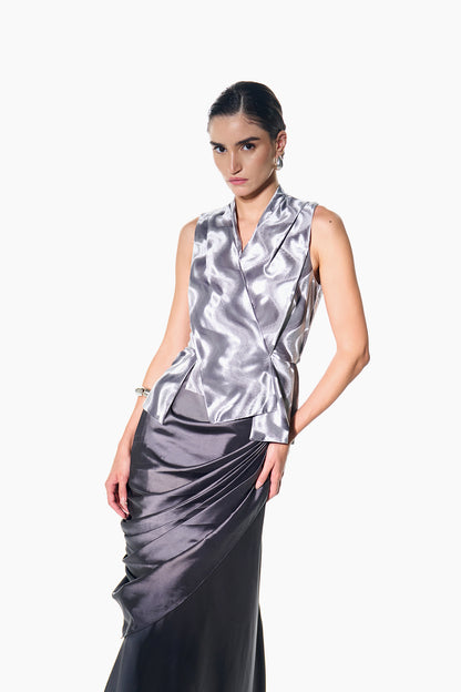 Mercury Sculpted Top
