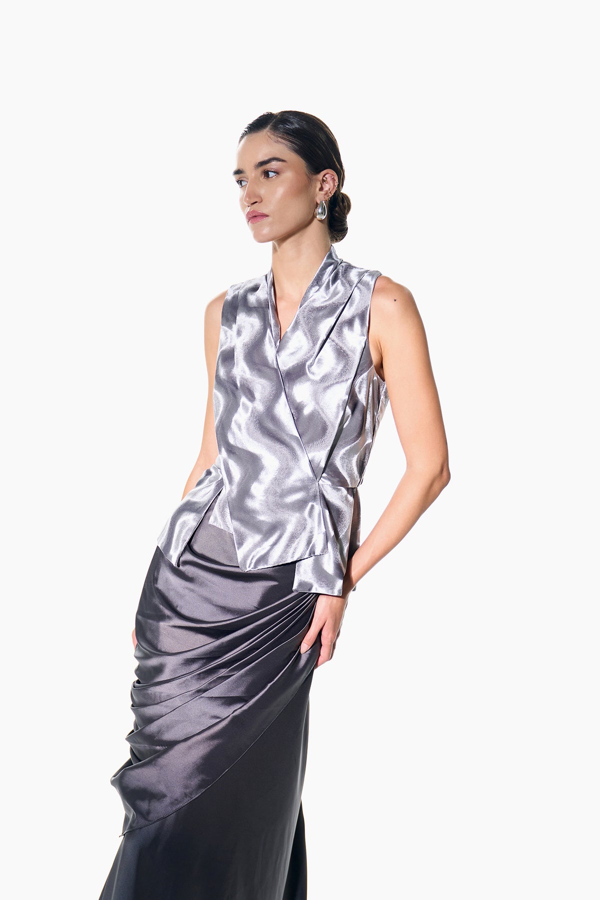 Mercury Sculpted Top