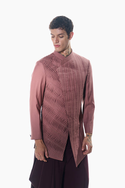 Ember Pintuck Coat