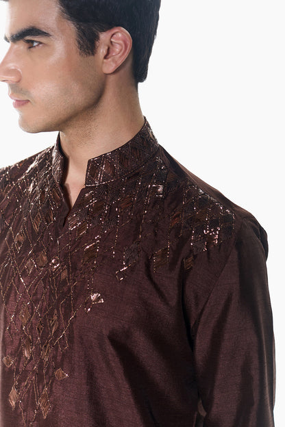 Ray Mukaish Layer Kurta
