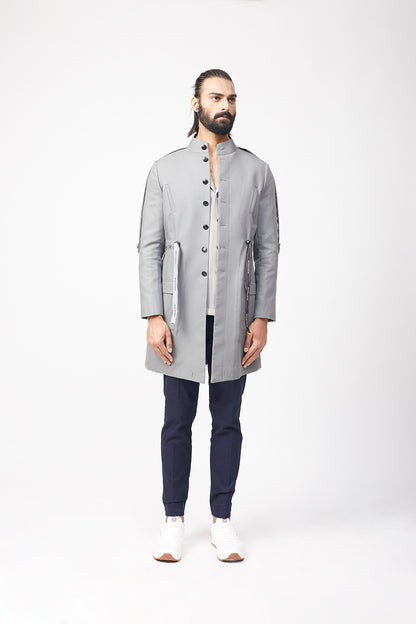 YG IL Short Trench (Grey)