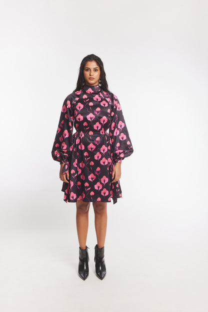 Iris Printed Smock Dress