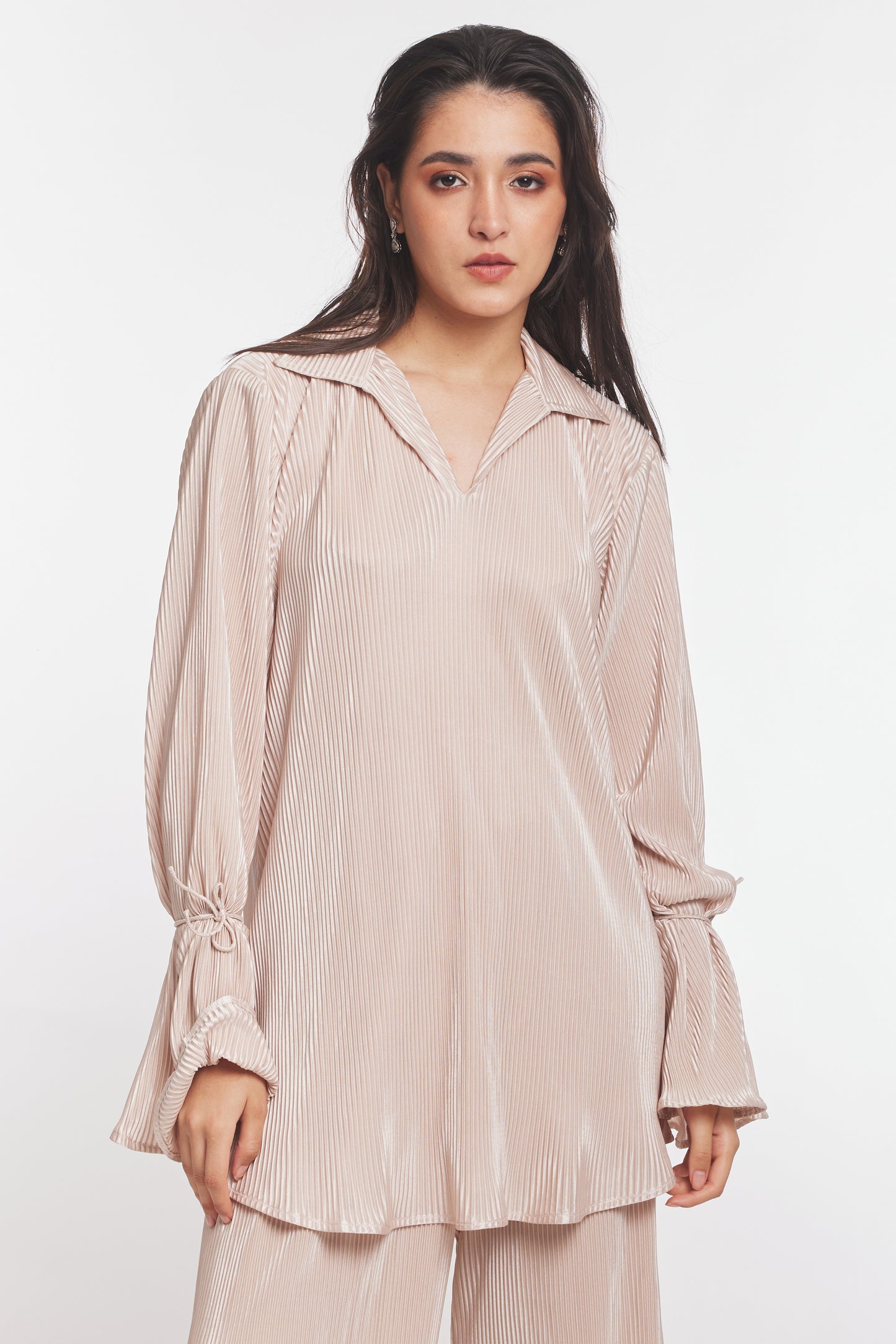 Shimmer Zoe Shirt Dress