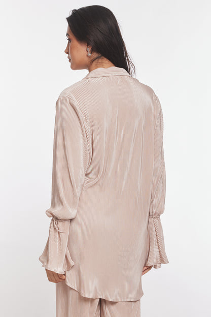 Shimmer Zoe Shirt Dress