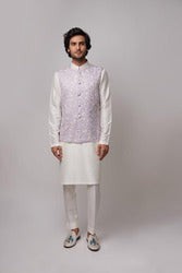 "Hua Yugen" embroidered Bundi (pink)