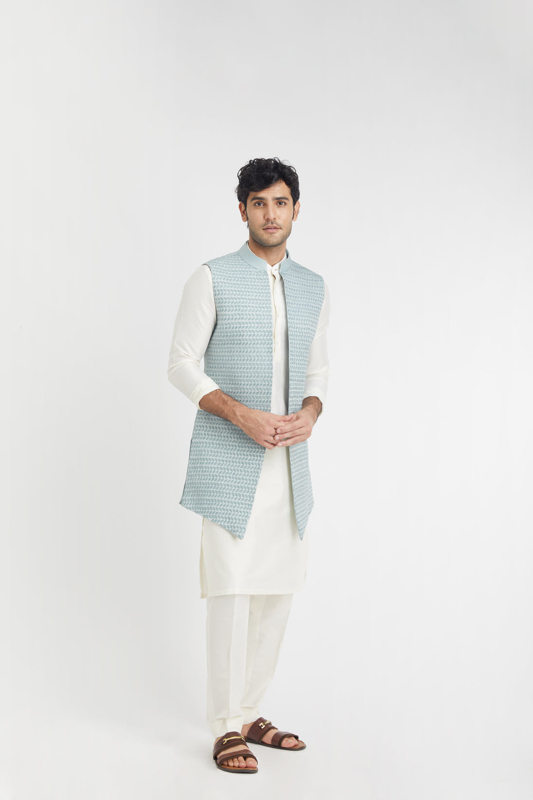 "Oasis" Long Bundi (light blue)