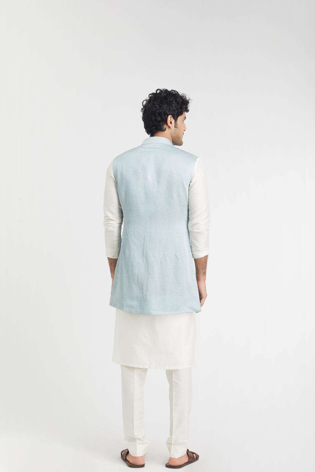 "Oasis" Long Bundi (light blue)